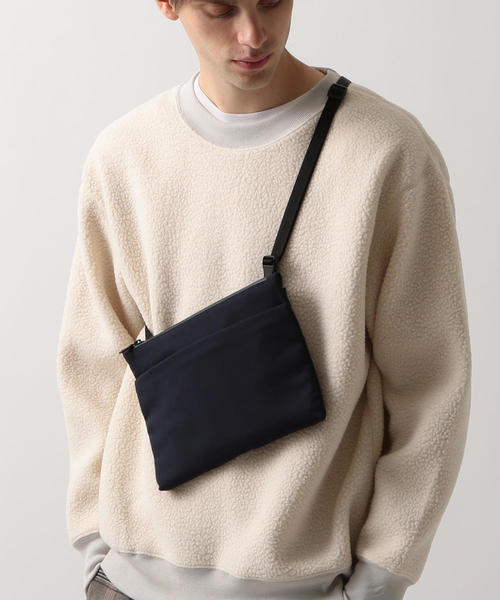 BEAUTY&YOUTH UNITED ARROWS（ビューティーアンドユースユナイテッドアローズ）の「【WEB限定】 by ”小松マテーレ” サコッシュバッグ（ショルダーバッグ・メンズ・ブラック/ネイビー・FREE）」の21枚目の写真