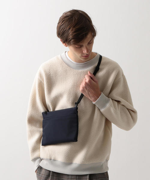 BEAUTY&YOUTH UNITED ARROWS（ビューティーアンドユースユナイテッドアローズ）の「【WEB限定】 by ”小松マテーレ” サコッシュバッグ（ショルダーバッグ・メンズ・ブラック/ネイビー・FREE）」の22枚目の写真