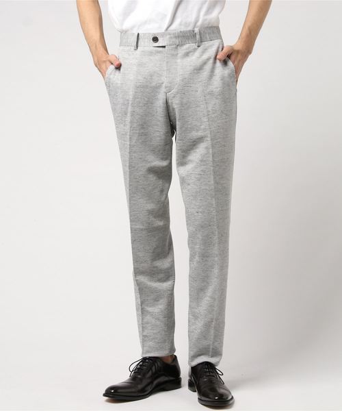 ABAHOUSE(アバハウス)の「【Recency of Mine/セットアップ対応】TOP LINEN ニットツイルパンツ(その他パンツ・メンズ・ネイビー/アイボリー・46/48/44/50)」の10枚目の写真