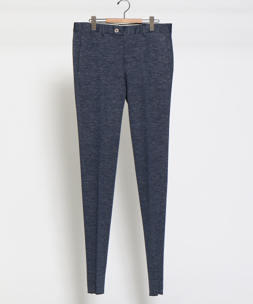 ABAHOUSE(アバハウス)の「【Recency of Mine/セットアップ対応】TOP LINEN ニットツイルパンツ(その他パンツ・メンズ・ネイビー/アイボリー・46/48/44/50)」の1枚目の写真