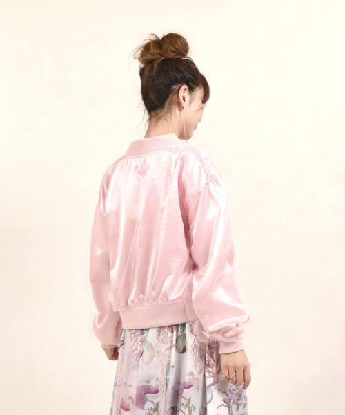 MILK ラッピングブルゾン フェアリーピンク 新品未使用 MILK（ミルク） ブルゾン アウター ラッピング ブルゾン レディース