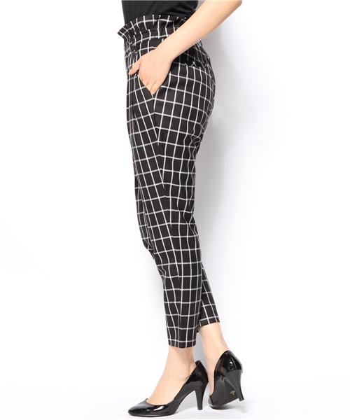 CAPRICIEUX LE'MAGE（カプリシューレマージュ）の「ハイウエストタックPT（その他パンツ・レディース・ホワイト/グリーン/ブラック・FREE）」の4枚目の写真