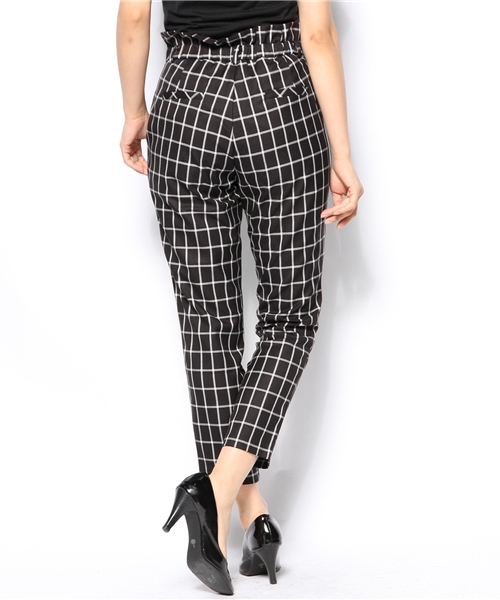 CAPRICIEUX LE'MAGE（カプリシューレマージュ）の「ハイウエストタックPT（その他パンツ・レディース・ホワイト/グリーン/ブラック・FREE）」の5枚目の写真