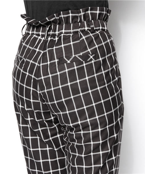 CAPRICIEUX LE'MAGE（カプリシューレマージュ）の「ハイウエストタックPT（その他パンツ・レディース・ホワイト/グリーン/ブラック・FREE）」の7枚目の写真