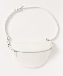 FAKE LEATHER WAISTBAG/フェイクレザーウエストバッグ