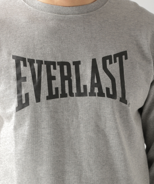 EVERLAST(スポーツ・ライフスタイル)(エバーラスト)の「EVERLAST(エバーラスト)】別注OE L/ST(Tシャツ/カットソー・メンズ・ホワイト/ブラック/グレー・SMALL/MEDIUM/LARGE)」の14枚目の写真