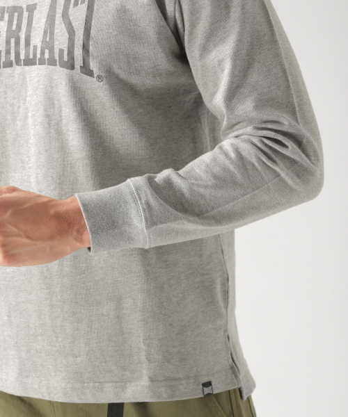 EVERLAST(スポーツ・ライフスタイル)(エバーラスト)の「EVERLAST(エバーラスト)】別注OE L/ST(Tシャツ/カットソー・メンズ・ホワイト/ブラック/グレー・SMALL/MEDIUM/LARGE)」の15枚目の写真