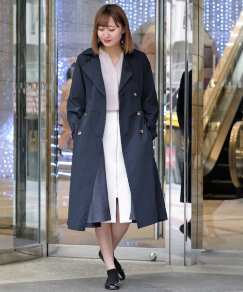 TRUDEA(トルディア)の「(日本製)ストレッチポンチ フロントファスナータイトスカート(スカート・レディース・ホワイト/チャコールグレー/ブラック/モカ・SMALL/MEDIUM/LARGE)」の21枚目の写真