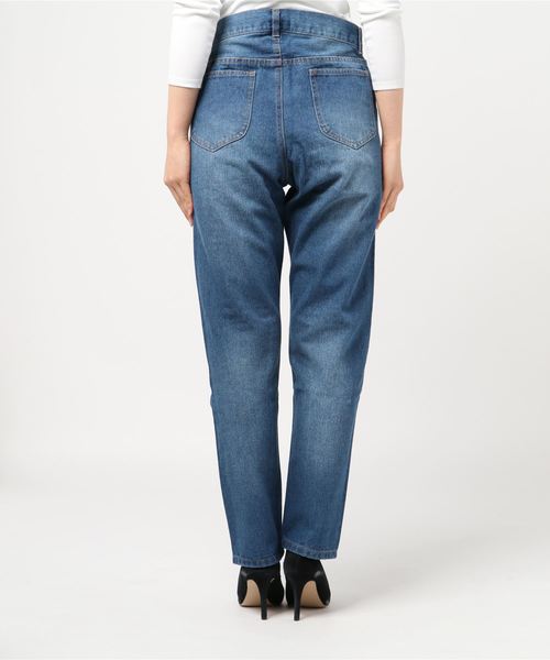 ダメージ加工デニムパンツ ダメージ加工デニムパンツ