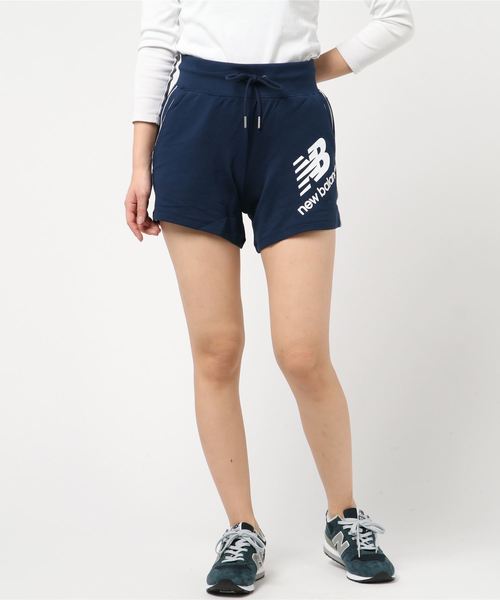 NEW BALANCE（ニューバランス）の「ニューバランス SHORT　AWS91503（その他パンツ・レディース・ブラック/ネイビー・S/M/L）」の2枚目の写真