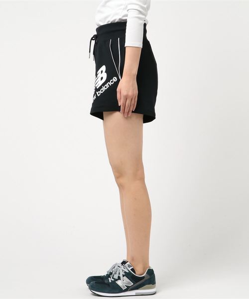 NEW BALANCE（ニューバランス）の「ニューバランス SHORT　AWS91503（その他パンツ・レディース・ブラック/ネイビー・S/M/L）」の3枚目の写真
