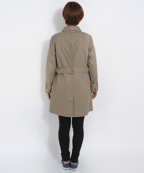 MILKFED.(ミルクフェド)の「HANDSOME SPRING COAT(トレンチコート・レディース・ベージュ/カーキ/ネイビー・SMALL/MEDIUM)」の5枚目の写真