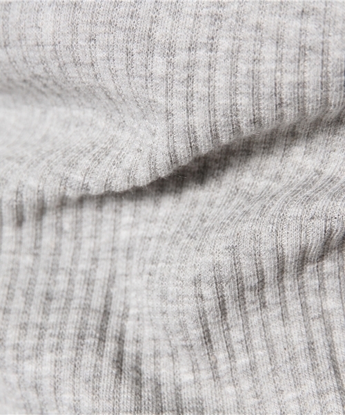 one after another NICE CLAUP（ワンアフターアナザーナイスクラップ）の「【ナイスクラップ】テレコハイネックプルオーバー（Tシャツ/カットソー・レディース・アイボリー/ピンク/ミント/グレー/ブラック・FREE）」の7枚目の写真