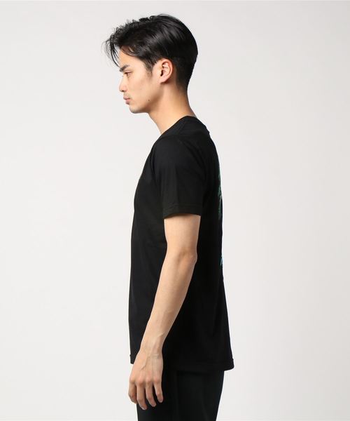 おしゃれスタ(オシャレスタ)の「フラミンゴ刺繍クルーネックTシャツ(KU)(Tシャツ/カットソー・メンズ・ホワイト/ブラック・M/L)」の6枚目の写真