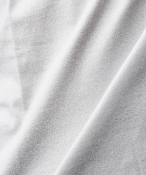 おしゃれスタ(オシャレスタ)の「フラミンゴ刺繍クルーネックTシャツ(KU)(Tシャツ/カットソー・メンズ・ホワイト/ブラック・M/L)」の7枚目の写真
