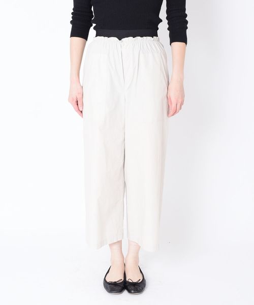 liflattie ships(リフラティ シップス)の「liflattie ships:イージークロップドパンツ◇(その他パンツ・レディース・チャコールグレー/ナチュラル/グリーン・SMALL/MEDIUM)」の4枚目の写真