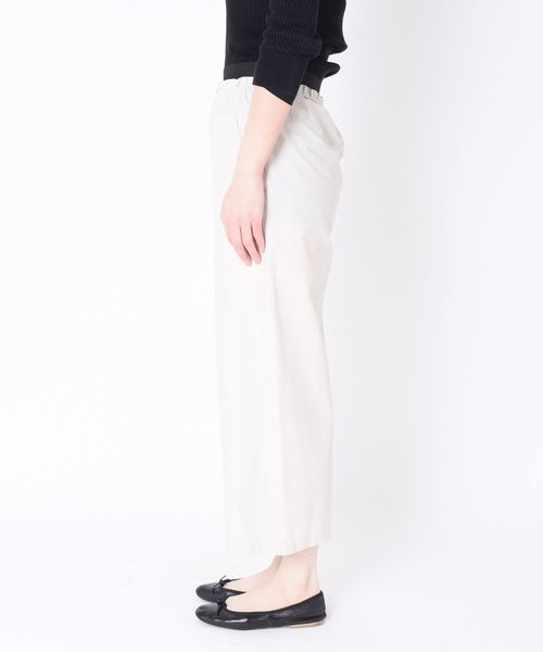 liflattie ships(リフラティ シップス)の「liflattie ships:イージークロップドパンツ◇(その他パンツ・レディース・チャコールグレー/ナチュラル/グリーン・SMALL/MEDIUM)」の5枚目の写真