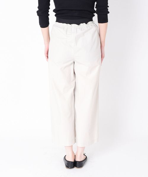 liflattie ships(リフラティ シップス)の「liflattie ships:イージークロップドパンツ◇(その他パンツ・レディース・チャコールグレー/ナチュラル/グリーン・SMALL/MEDIUM)」の6枚目の写真