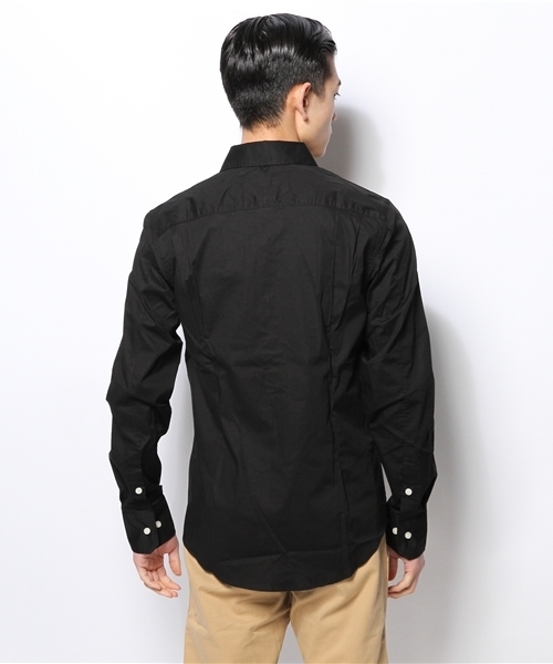 TOMMY HILFIGER（トミーヒルフィガー）の「SABIM SHIRT L/S KIR（シャツ/ブラウス・メンズ・ホワイト/ブラック・LARGE/X-LARGE/SMALL/MEDIUM）」の7枚目の写真