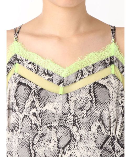 jouetie（ジュエティ）の「カラーランジェリーワンピース（ワンピース・レディース・グレー/ピンク/イエロー/ブラウン・MEDIUM）」の15枚目の写真