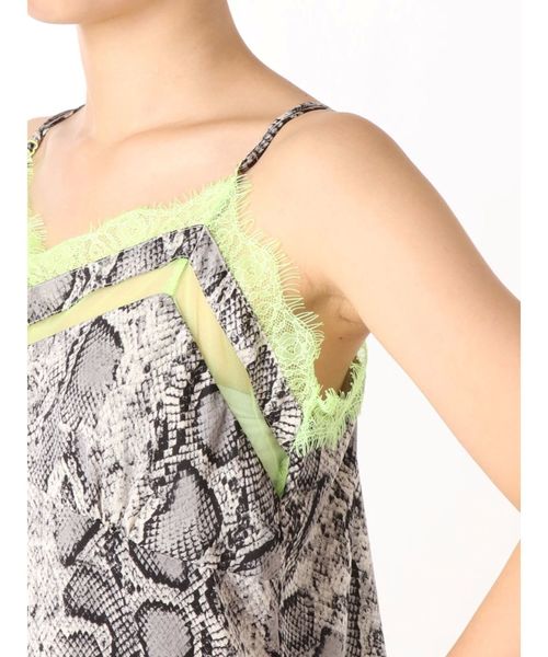 jouetie（ジュエティ）の「カラーランジェリーワンピース（ワンピース・レディース・グレー/ピンク/イエロー/ブラウン・MEDIUM）」の8枚目の写真