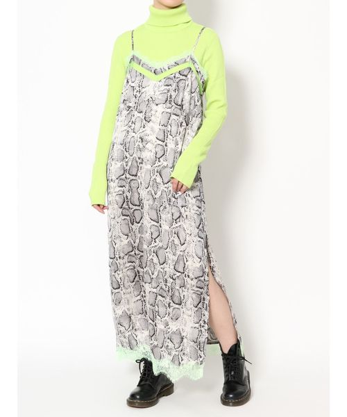 jouetie（ジュエティ）の「カラーランジェリーワンピース（ワンピース・レディース・グレー/ピンク/イエロー/ブラウン・MEDIUM）」の16枚目の写真