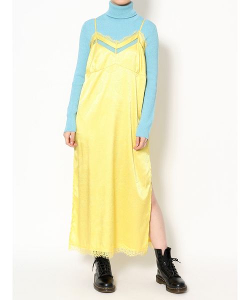 jouetie（ジュエティ）の「カラーランジェリーワンピース（ワンピース・レディース・グレー/ピンク/イエロー/ブラウン・MEDIUM）」の21枚目の写真