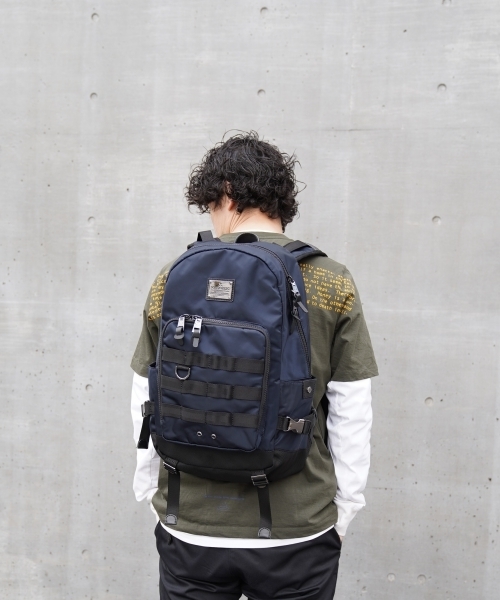MAKAVELIC(マキャベリック)の「SIERRA BIVOUAC DAYPACK/バックパック リュック(バックパック/リュック・メンズ・ブラック/ダークネイビー・FREE)」の4枚目の写真