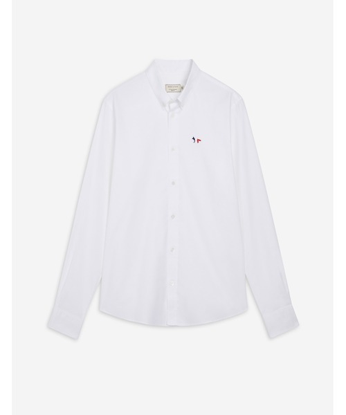 Maison Kitsune（メゾンキツネ）の「OXFORD TRICOLOR FOX PATCH CLASSIC SHIRT（シャツ/ブラウス・メンズ・ホワイト/ネイビー・38/39/40/37/41）」の2枚目の写真