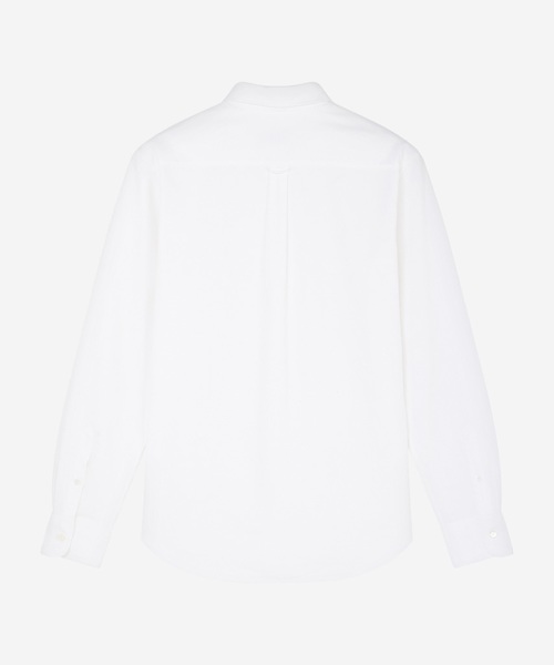 Maison Kitsune（メゾンキツネ）の「OXFORD TRICOLOR FOX PATCH CLASSIC SHIRT（シャツ/ブラウス・メンズ・ホワイト/ネイビー・38/39/40/37/41）」の5枚目の写真