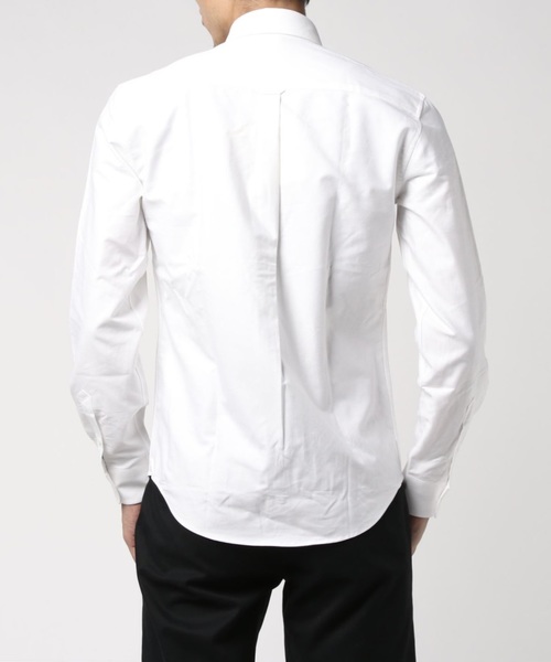 Maison Kitsune（メゾンキツネ）の「OXFORD TRICOLOR FOX PATCH CLASSIC SHIRT（シャツ/ブラウス・メンズ・ホワイト/ネイビー・38/39/40/37/41）」の9枚目の写真