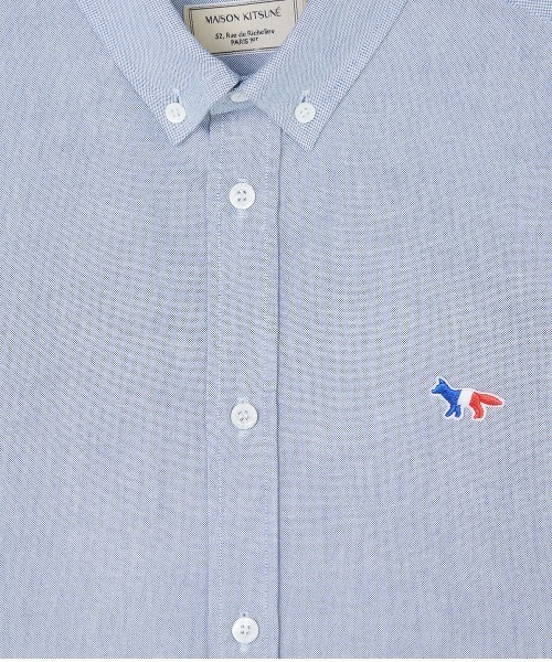 Maison Kitsune（メゾンキツネ）の「OXFORD TRICOLOR FOX PATCH CLASSIC SHIRT（シャツ/ブラウス・メンズ・ホワイト/ネイビー・38/39/40/37/41）」の19枚目の写真