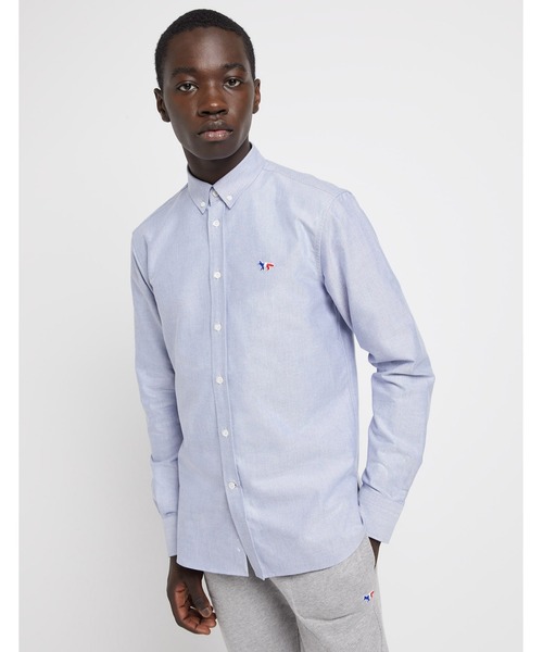 Maison Kitsune（メゾンキツネ）の「OXFORD TRICOLOR FOX PATCH CLASSIC SHIRT（シャツ/ブラウス・メンズ・ホワイト/ネイビー・38/39/40/37/41）」の16枚目の写真