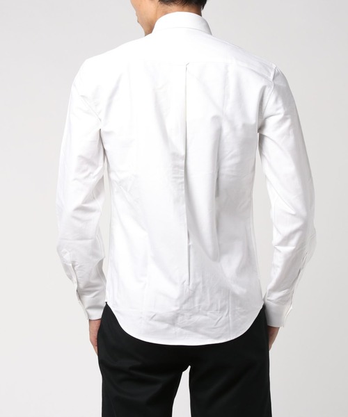 Maison Kitsune（メゾンキツネ）の「OXFORD TRICOLOR FOX PATCH CLASSIC SHIRT（シャツ/ブラウス・メンズ・ホワイト/ネイビー・38/39/40/37/41）」の22枚目の写真