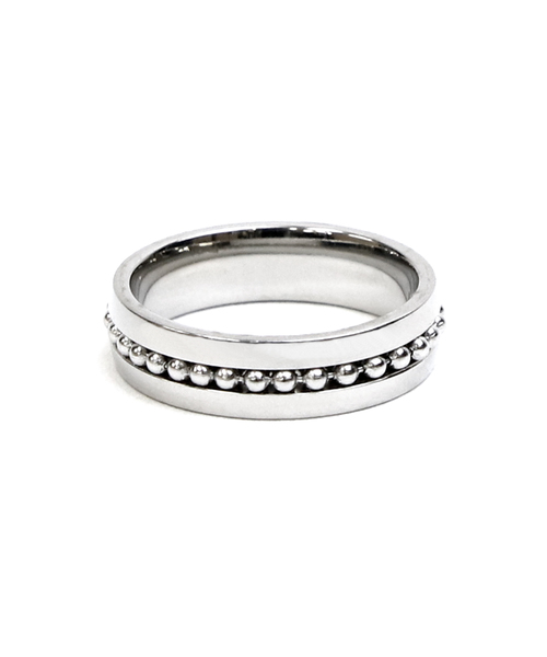 rufsh(ルフシュ)の「【rufsh/ルフシュ】stainless ball ring/ ステンレスリング RF1908CJSR04(リング・レディース・シルバー/ゴールド・#13/#11)」の5枚目の写真