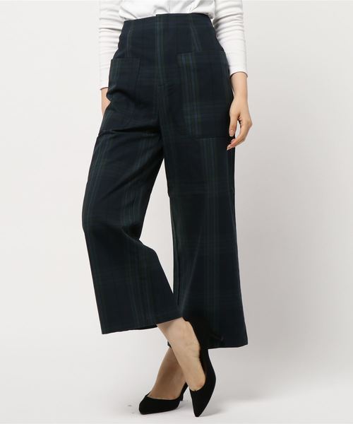 AMERICAN HOLIC(アメリカンホリック)の「パッチポケット綿ツイルワイドパンツ *(その他パンツ・レディース・ベージュ/グリーン/その他5/キャメル・S/M/L)」の17枚目の写真