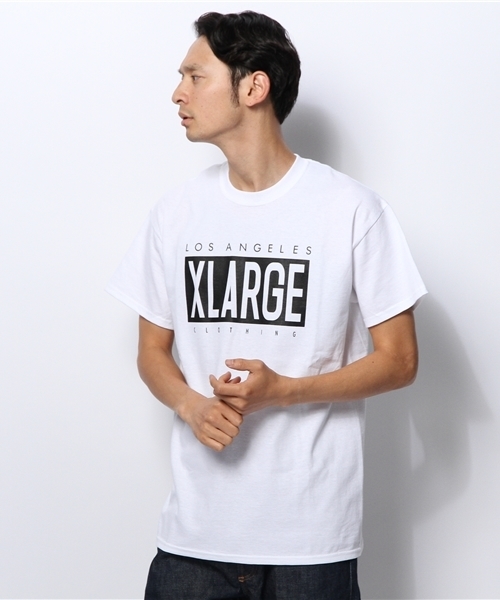 XLARGE（エクストララージ）の「S/S TEE XLARGE ADVISORY（Tシャツ/カットソー・メンズ・ホワイト/ブラック・LARGE/SMALL/MEDIUM/X-LARGE）」の2枚目の写真