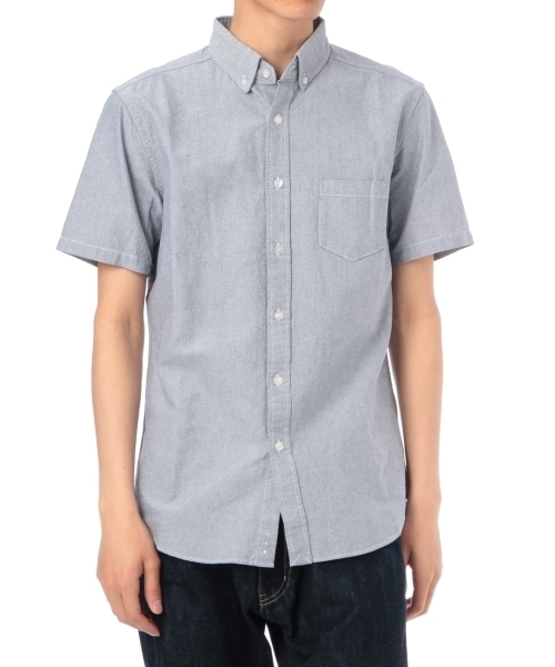 THE SHOP TK (ザ ショップ ティーケー )の「半袖オックスフォードシャツ(シャツ/ブラウス・メンズ・ホワイト/ブルー/ブルー系1/ネイビー/グレー/グリーン/レッド・02/03/04)」の6枚目の写真