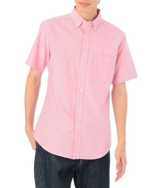 THE SHOP TK (ザ ショップ ティーケー )の「半袖オックスフォードシャツ(シャツ/ブラウス・メンズ・ホワイト/ブルー/ブルー系1/ネイビー/グレー/グリーン/レッド・02/03/04)」の7枚目の写真