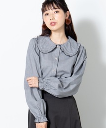 WEGO | WEGO/ビッグカラーパールボタンブラウス(シャツ/ブラウス)