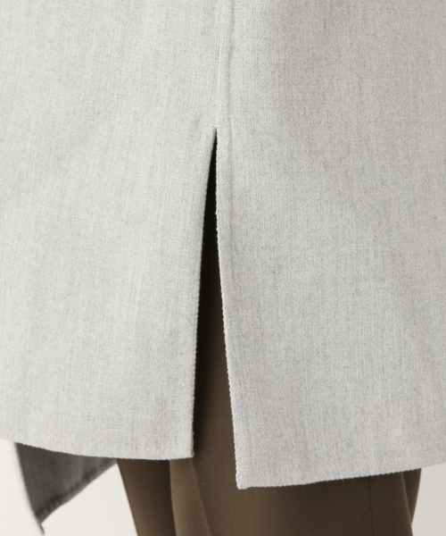 GLOBAL WORK(グローバルワーク)の「Wフェイス着流しコート/834482(その他アウター・レディース・ライトグレー/ベージュ・FREE)」の13枚目の写真