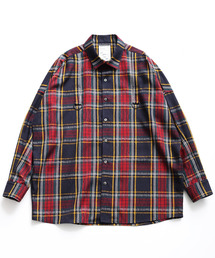 トップス SHAREEF TARTAN CHECK P/O PARKA SHAREEF（シャリーフ）の「TARTAN CHECK L/S SHIRTS（シャツ