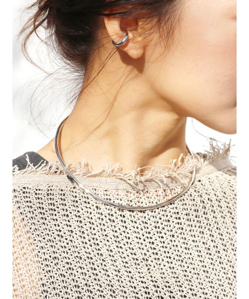 Ungrid（アングリッド）の「メタルデザインチョーカー（チョーカー・レディース・シルバー/ゴールド・FREE）」の3枚目の写真