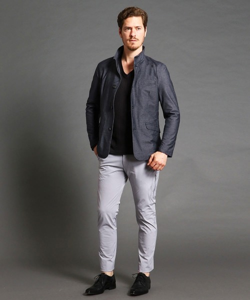 MONSIEUR NICOLE（ムッシュニコル）の「タフタテーパードカーゴパンツ（カーゴパンツ・メンズ・ライトグレー/ブラック/その他1・SMALL/MEDIUM/X-LARGE/LARGE）」の12枚目の写真