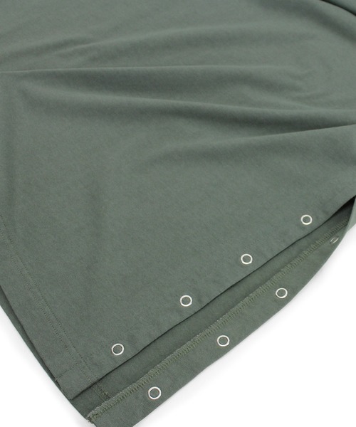Audition(オーディション)の「D1508 コットンレーヨンOE天竺BOX Tシャツワンピース(ワンピース・レディース・ホワイト/カーキ/ブラック・MEDIUM)」の10枚目の写真
