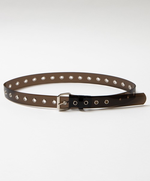 WEGO（ウィゴー）の「WEGO/クリアハトメベルト（ベルト・レディース・ブラック/パープル/その他1/ブラウン・FREE）」の14枚目の写真