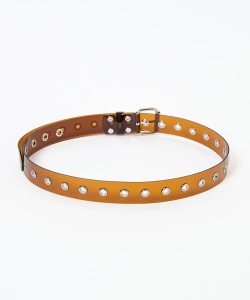 WEGO（ウィゴー）の「WEGO/クリアハトメベルト（ベルト・レディース・ブラック/パープル/その他1/ブラウン・FREE）」の16枚目の写真