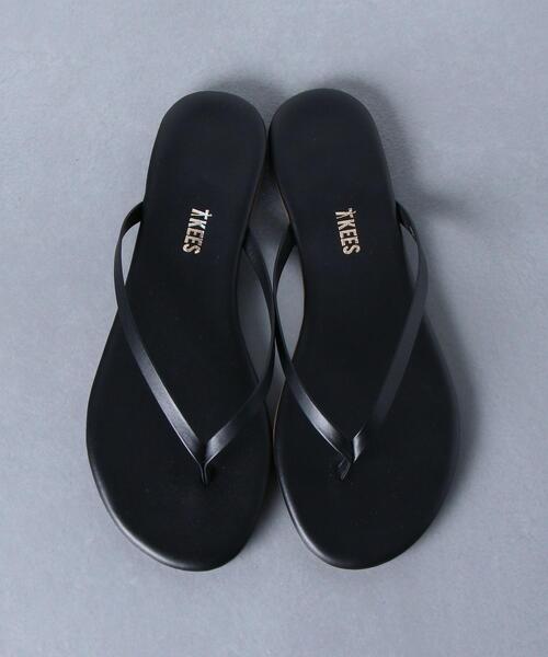 TKEES（ティキーズ）の「＜TKEES（ティキーズ）＞LINERS サンダル◆（サンダル・レディース・ブラック/ナチュラル・5/8/6/7）」の2枚目の写真