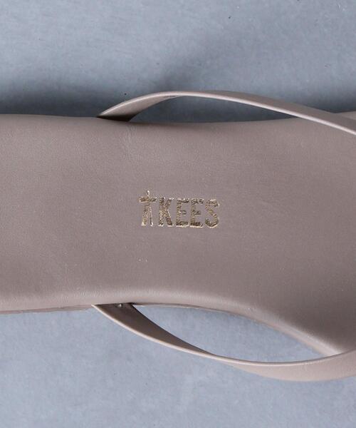 TKEES（ティキーズ）の「＜TKEES（ティキーズ）＞LINERS サンダル◆（サンダル・レディース・ブラック/ナチュラル・5/8/6/7）」の4枚目の写真