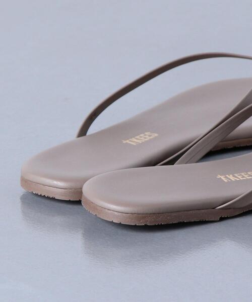 TKEES（ティキーズ）の「＜TKEES（ティキーズ）＞LINERS サンダル◆（サンダル・レディース・ブラック/ナチュラル・5/8/6/7）」の5枚目の写真
